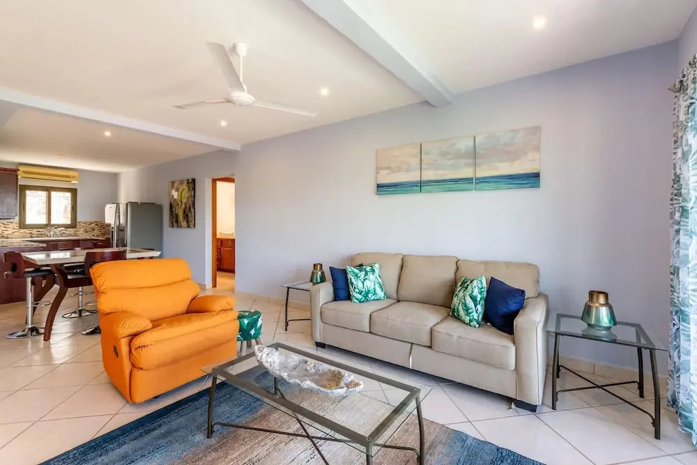 Elegant Oceanview Condo with Spacious Open-Concept Floor Plan and Inviting Beach Design