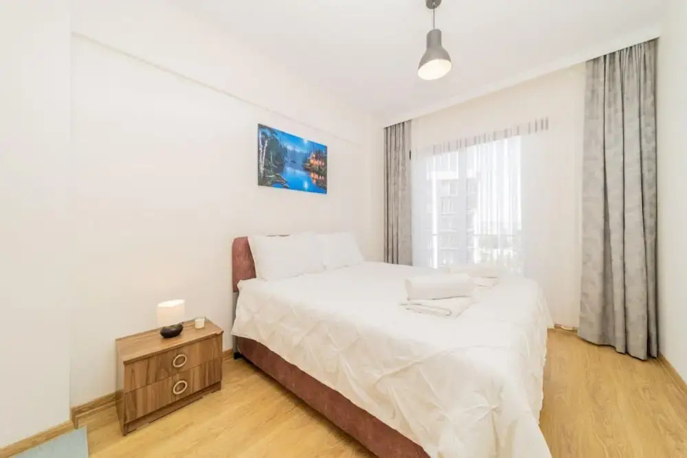Great Flat With Shared Pool in Kepez