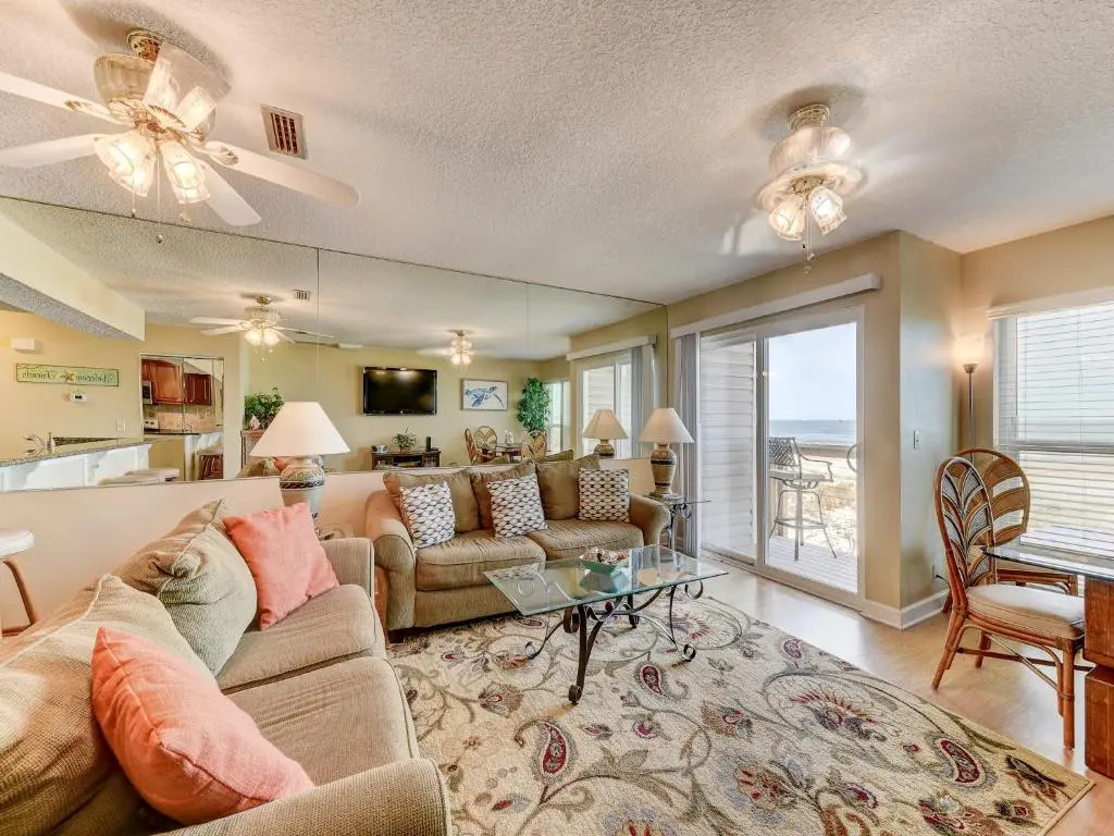Surfside Six E, 2 Bedrooms, Ocean Front, Sleeps 6, Wireless Internet