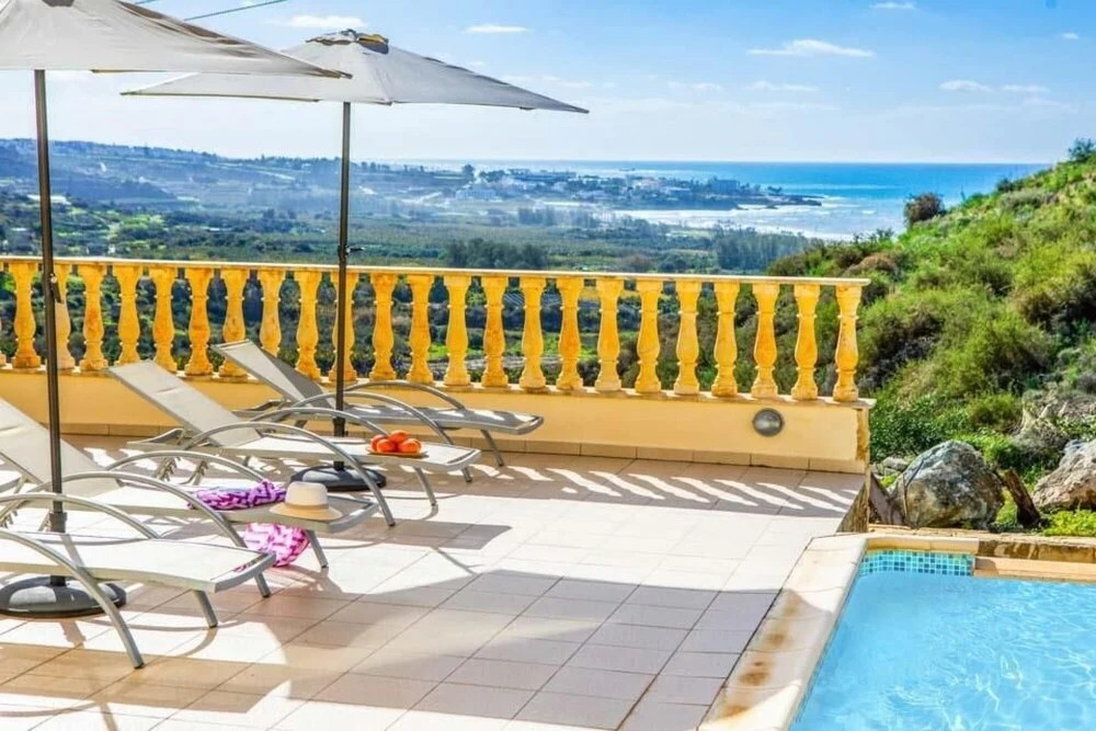 Eastmed Villas Paphos Villa Aqua View Three Bedroom Villa With Private Swimming Pool
