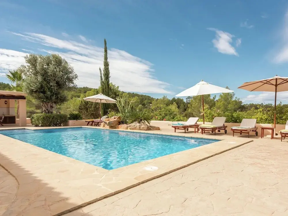 Alluring Mansion in Cala Tarida With Private Pool and Garden