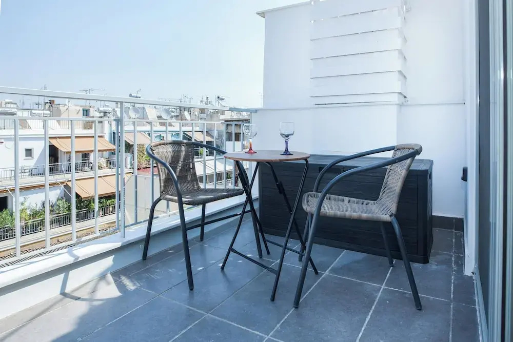 Athens Studio Escape with Balcony
