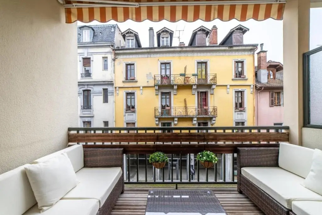 L'étoile annécienne - T3 80 m - Terrasse