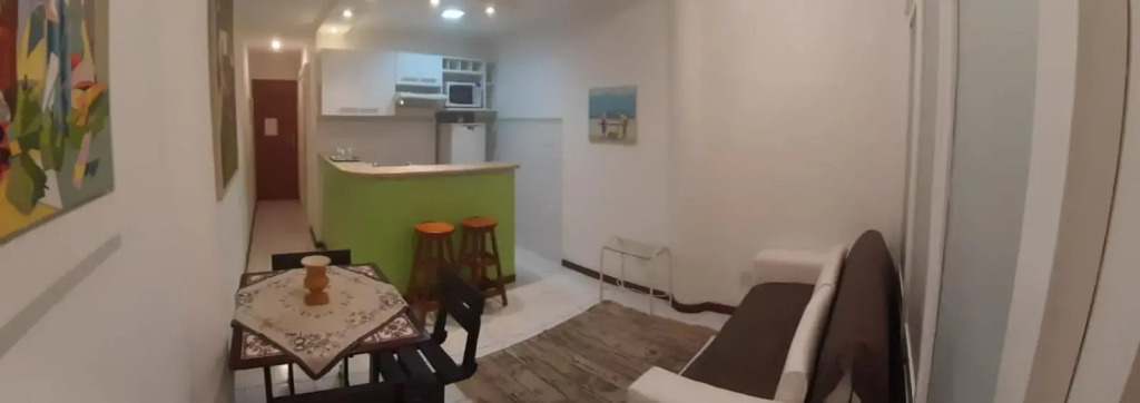 Copacabana, 1 quarto vista mar confortavel 100m da praia