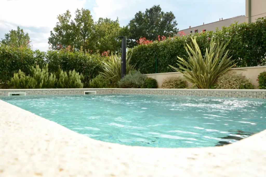 Villa "San Servolo House" with sea view and private heated pool