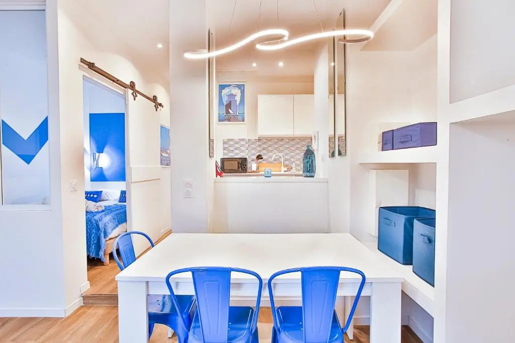 T2 L'escale - 60m gare-Hypercentre - Clim-Wifi - La Porte Bleue 2