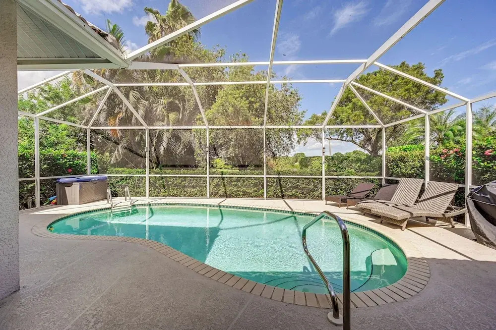 Private Outdoor Pool in Naples Vacation Rental!