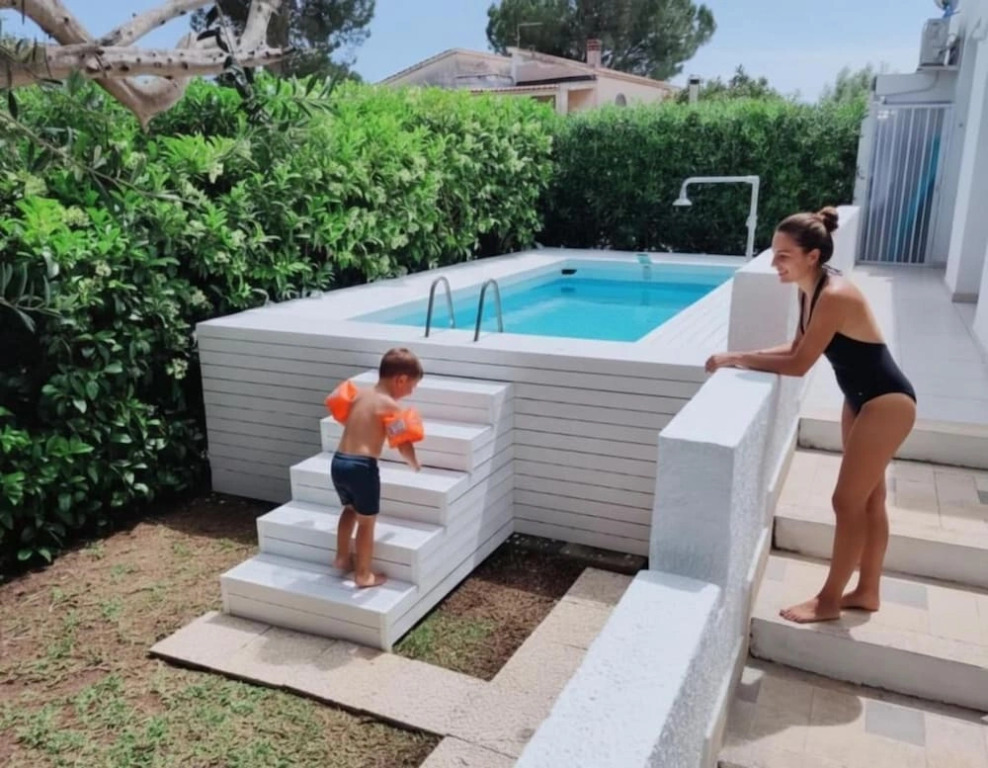 Pool Seaside Relais - VILLE Ninfea, Marea, Rosa e Cassiopea - Fontane Bianche