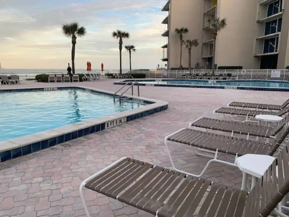 Oceanfront 2 bed Condo in New Smyrna Beach FL