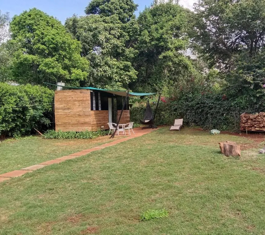 Tiny house with a quiet charming garden