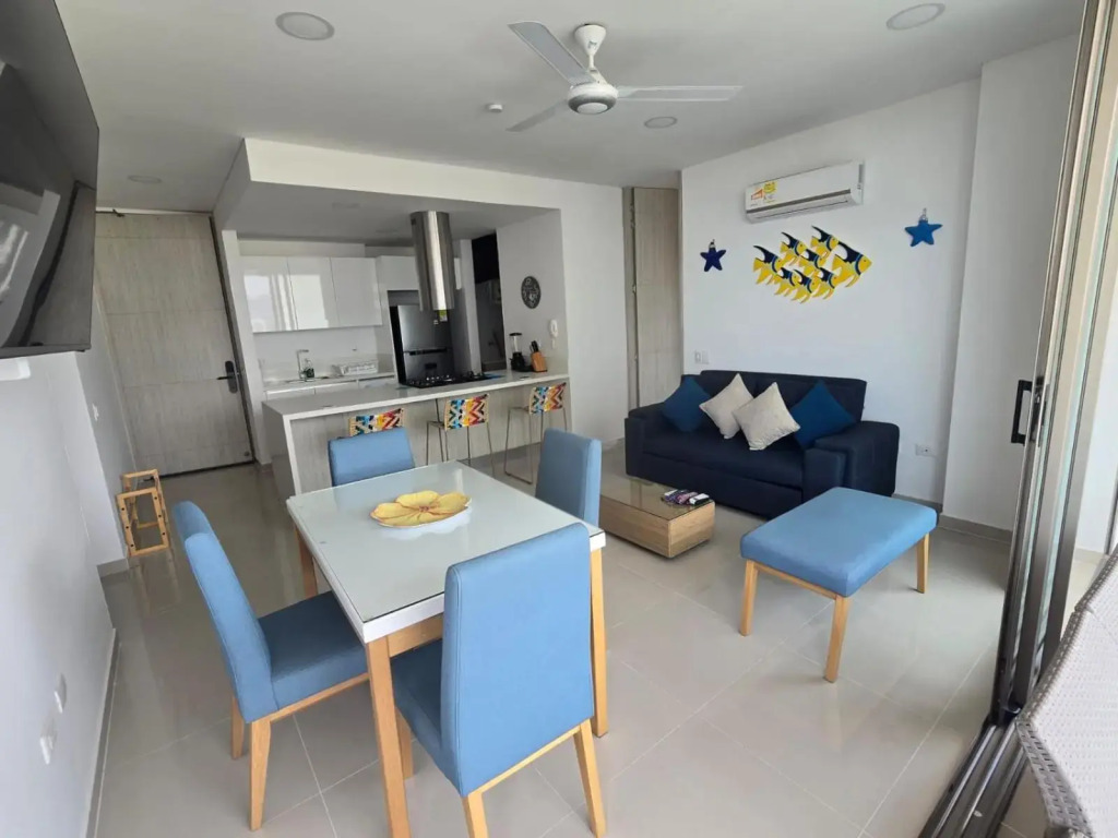 Apartamento en Samaria Club de Playa Privada Salida Directa al Mar en Pozos Colorados cerca a Zazue, Estelar, Playa Bello Horizonte, Cabo Tortuga #1
