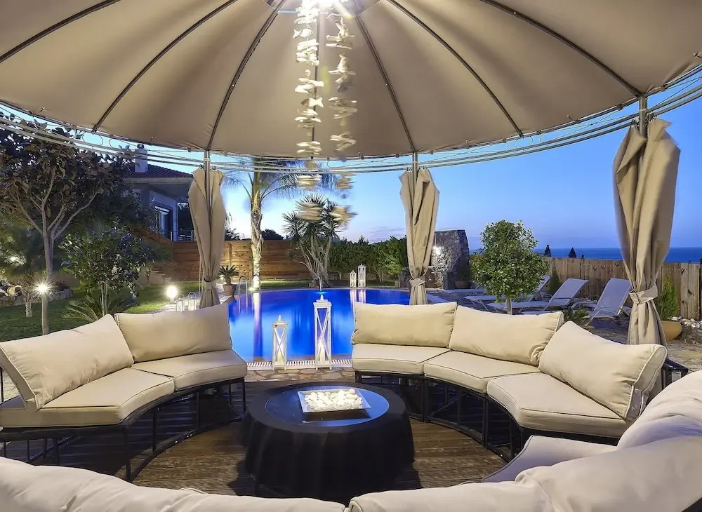 Deluxe Captivating Villa With Indoor and Outdoor Pool Sandy Beach is Only 1 5km Away