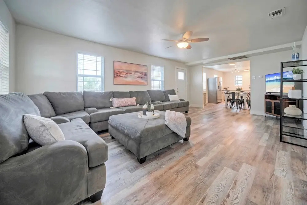 2-unit Home in Golf Cart Zone w/ Patio + Balcony Salty Sunshine: Multi-family Retreat