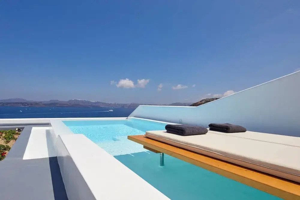 Phos the Boutique - Luxury Villas Suites Santorini Honeymoon Suite With Heated Infinity Pool - Caldera Sea View