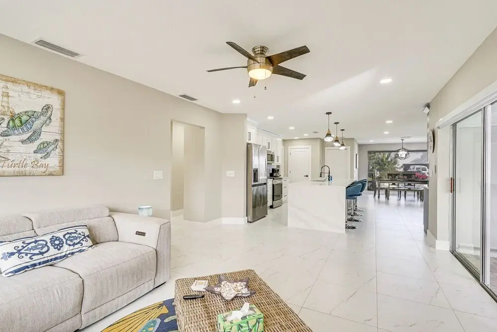 Canal-front Escape w/ Lanai & Pool in Cape Coral!