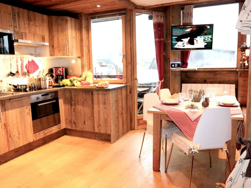 Studio in Avoriaz, With Wonderful Mountain View, Balcony and Wifi