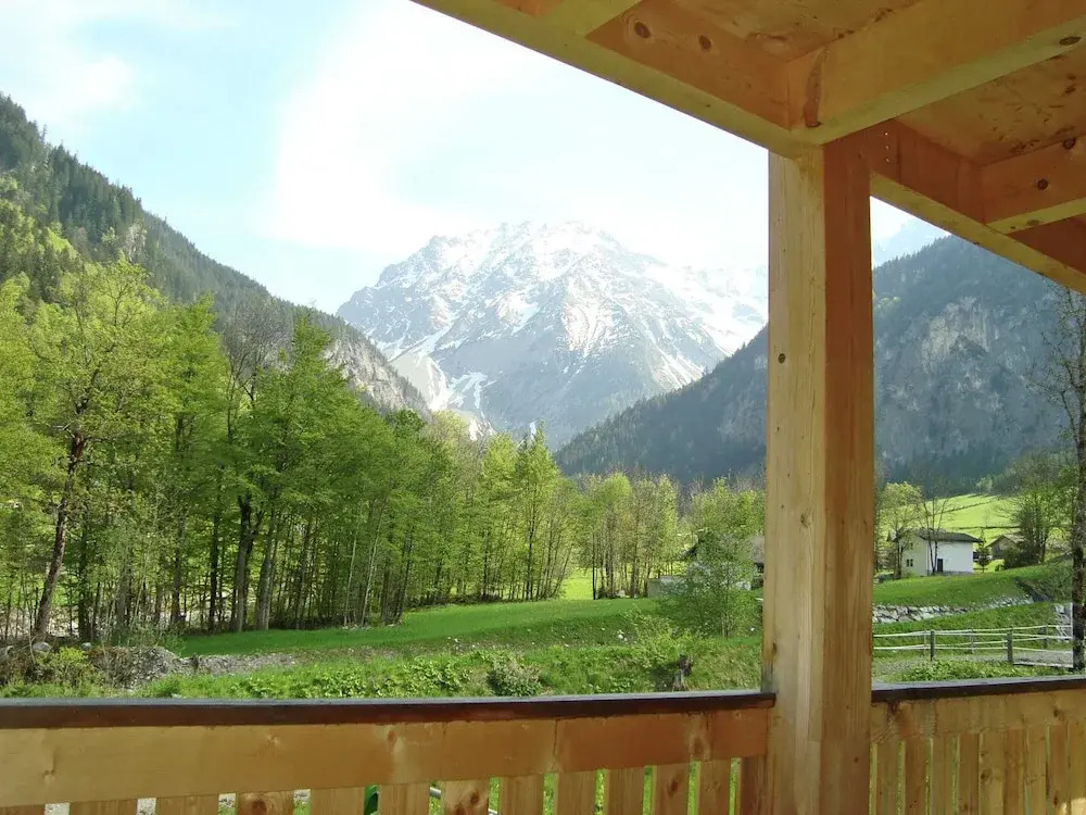 Chalet in Brand nahe Skilift & Pisten