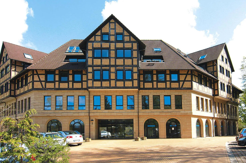 Apartment in Schwerin with a shared wellness