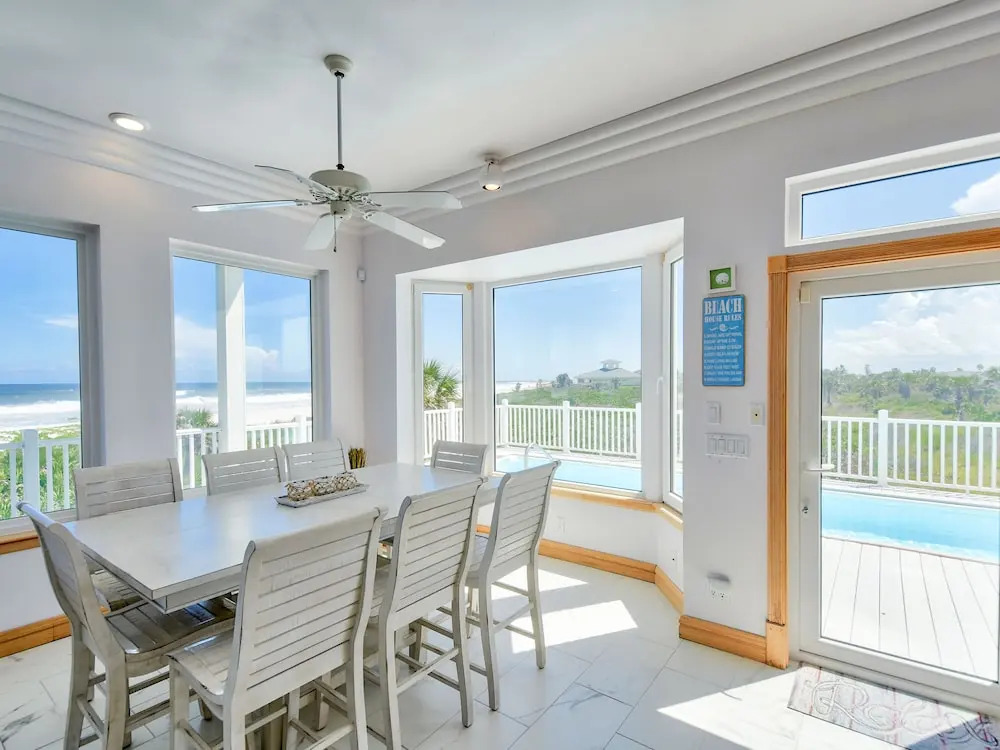 4br Oceanfront W/ Private Pool & 3 Balconies 4 Bedroom Home