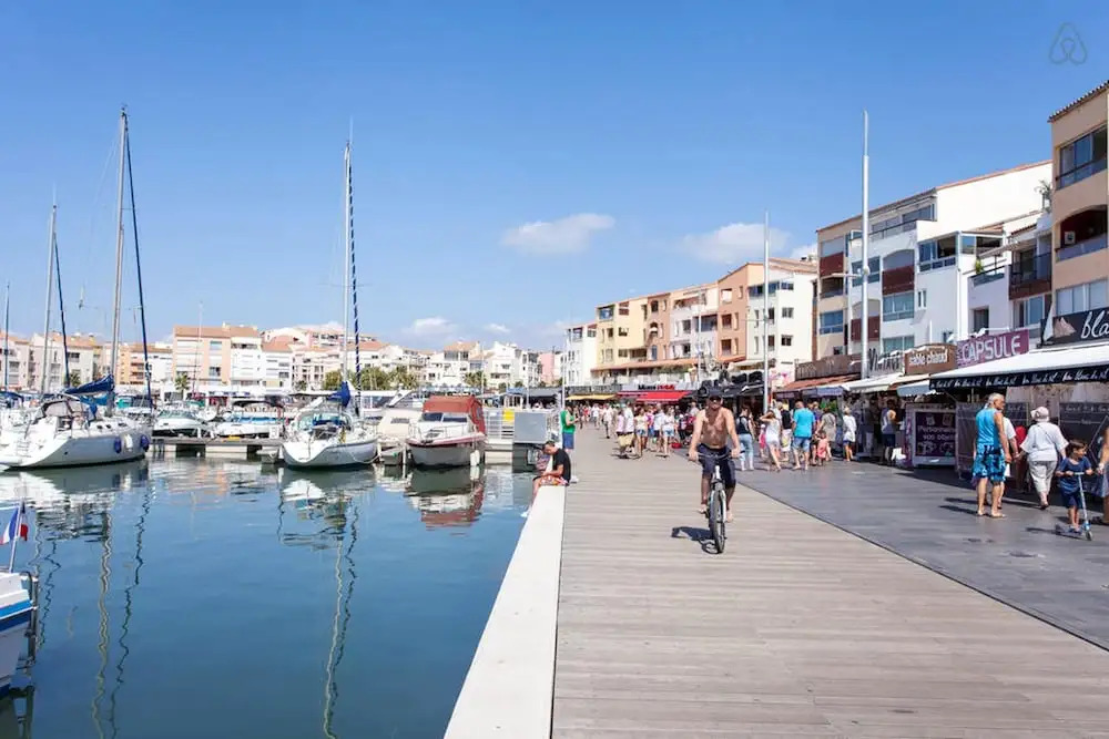 Studio in Cap D'agde, With Wonderful sea View and Furnished Balcony -
