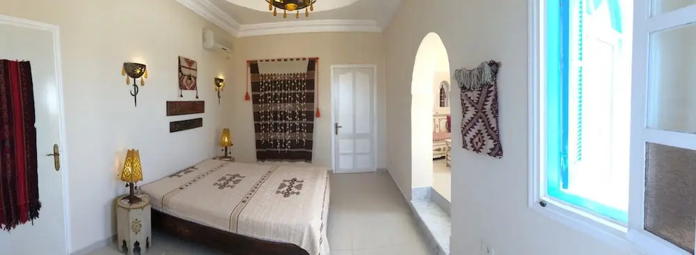 Villa With 4 Bedrooms in Djerba Island, With Wonderful sea View, Priva