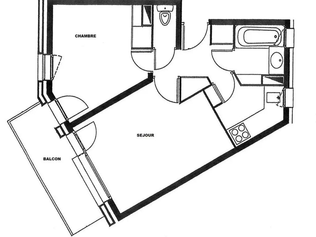 Appartement Valmorel, 2 pièces, 5 personnes - FR-1-291-697