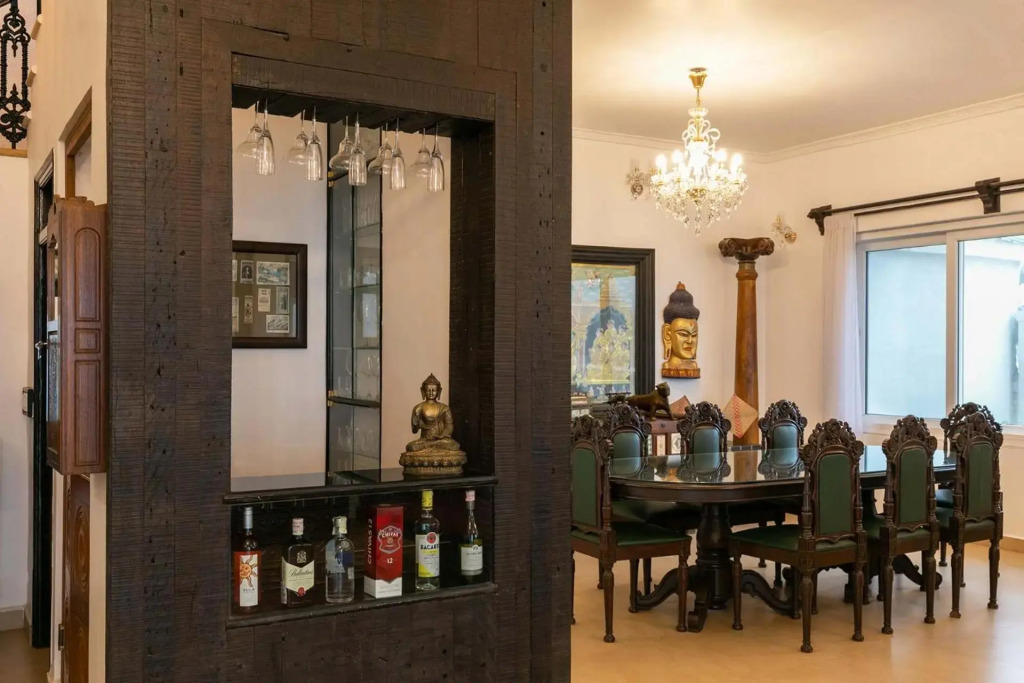 Ananda Villa by StayVista - A serene escape with Mountain-view, Heritage interiors, Swimming pool & Lush lawn