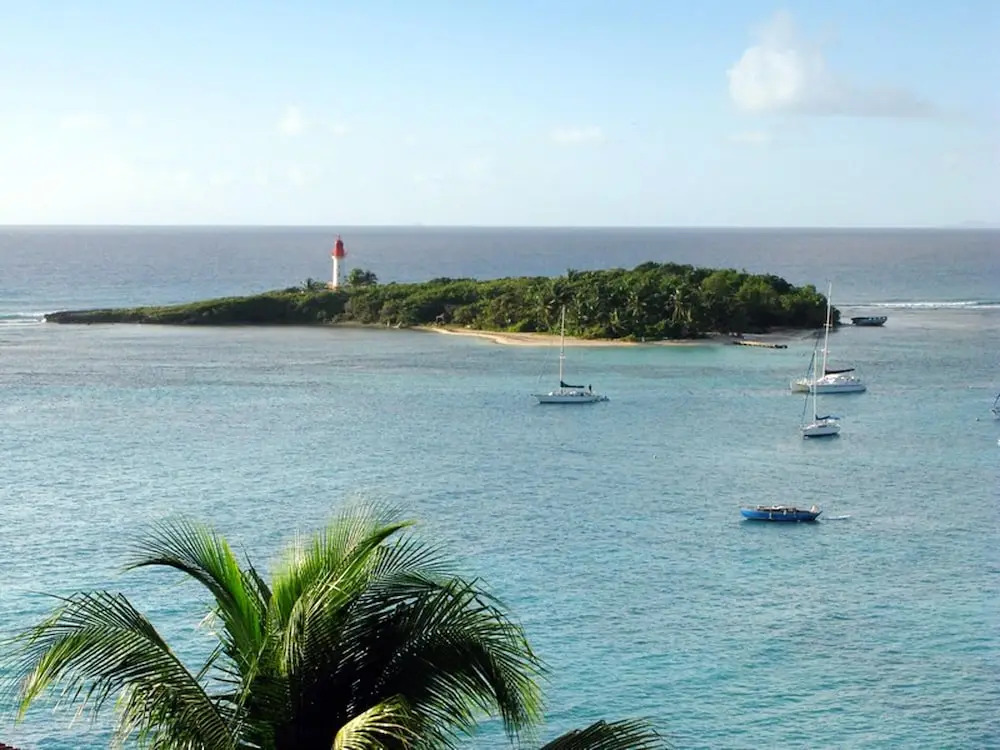 Apartment With one Bedroom in Le Gosier, With Wonderful sea View, Furn
