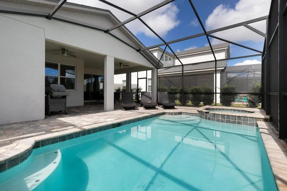Stunning house with private pool near Disney