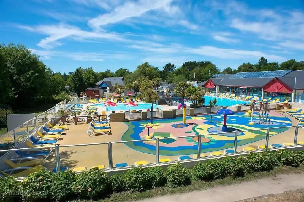 MOBILHOME 6 pers , domaine de KERLANN 4*, excellence Moana 2022