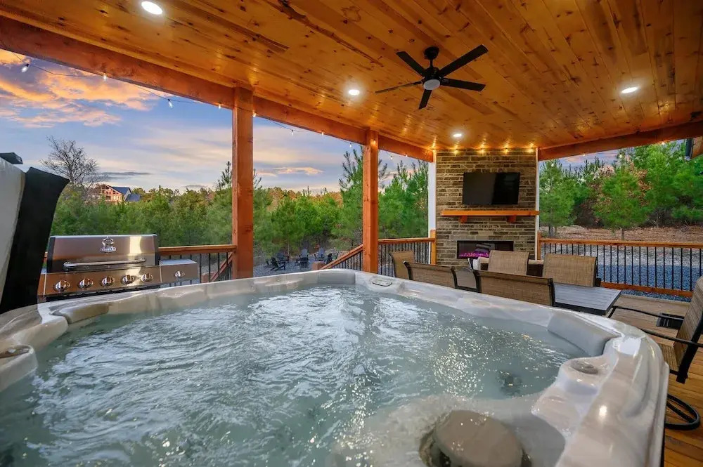 New, Modern, Bunk Room, Game Room, Playground, Hot tub
