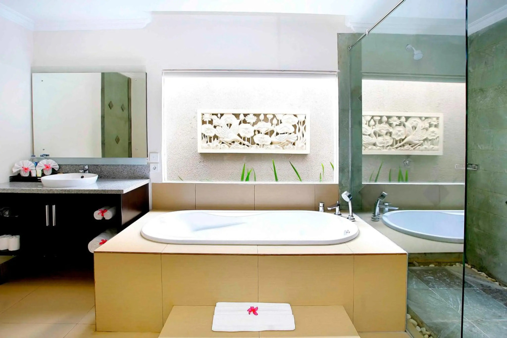 Green three bed room villa private pool