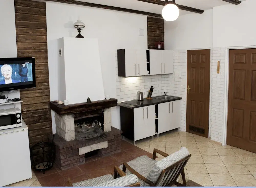 Apartment in Rowy with a garden