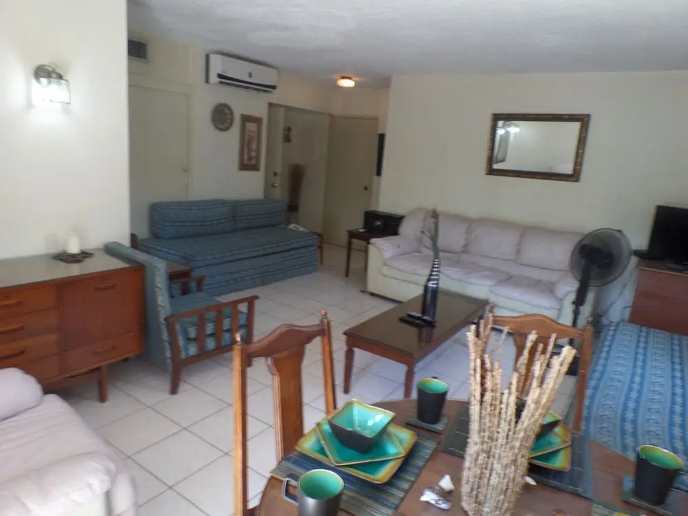 Beach-side condos at Turtle Beach Towers
