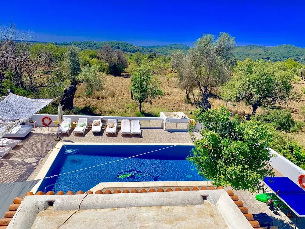 Villa 5 Double Bedrooms 3 Bathrooms2 Kitchens and big Swimming Pool Ibiza