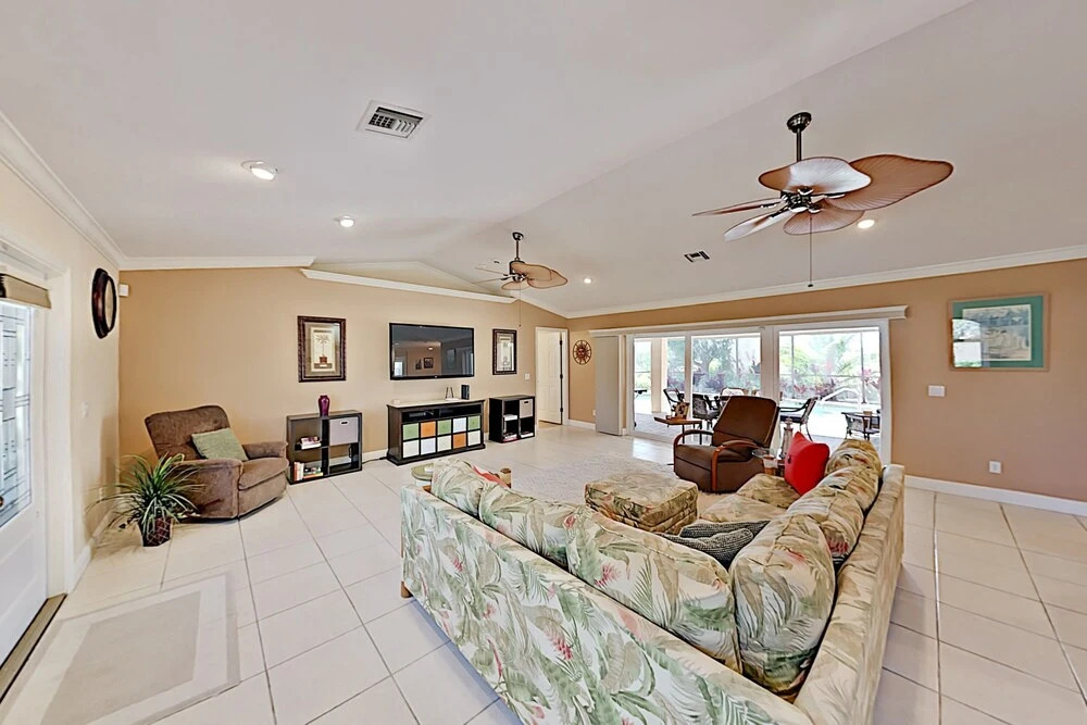 Canal-front Cape Coral Oasis W/ Private Pool 4 Bedroom Home