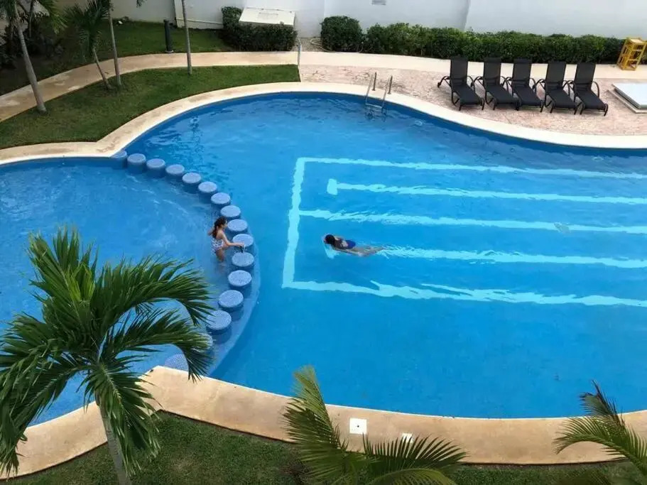 Precioso Depto equipado 5 pers, playa del carmen
