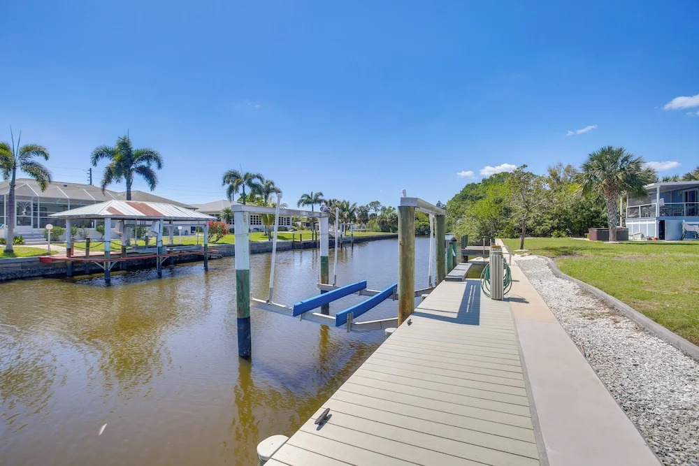 Waterfront Haven w/ Boat Dock! Punta Gorda Retreat