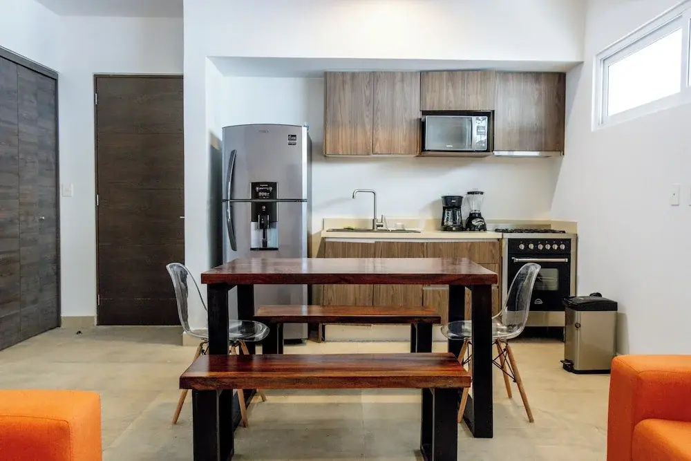 Modern Apt Tulum with 2 BDR Gym & Pool