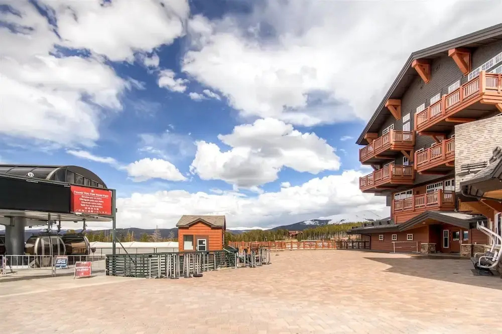 Luxury 3 Bedroom Ski in, Ski out  One Ski Hill Residence Located at the Base of Peak 8 with Hot Tub Access