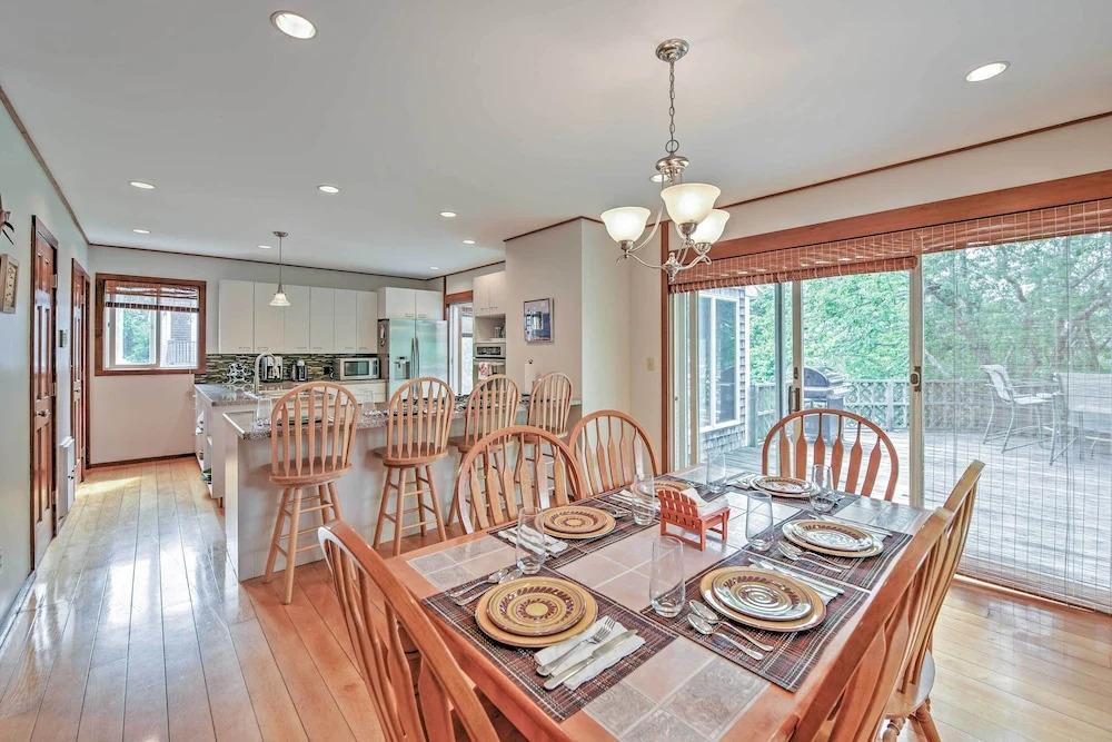 Walk to Beach! Hyannis Family Haven w/ Deck