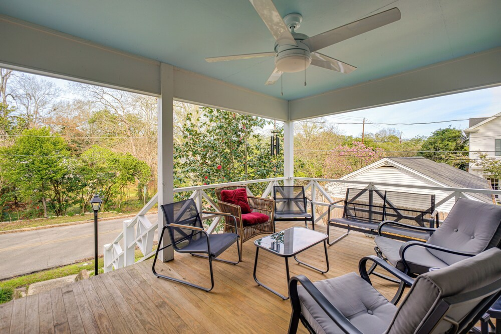 Walk to Historic Dtwn Laurel: Quiet Home w/ Porch