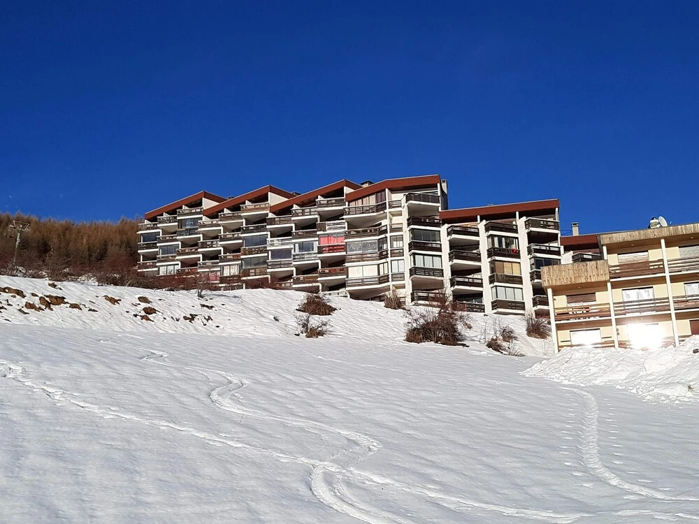 Studio In Orcieres With Wonderful Mountain View And Furnished Balcony 100 M From The Slopes