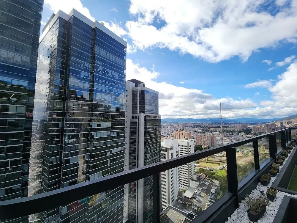 Despierta con vista a la montaña