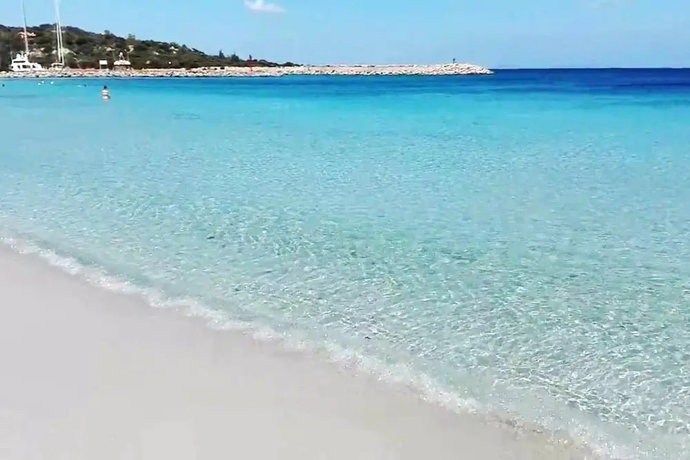 Apartment With one Bedroom in Provincia di Olbia-tempio, With Wonderful sea View, Shared Pool and Balcony - 2 km From the Beach