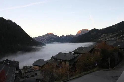Nouveau !LE CHOUCAS appartements au centre de Chatel avec parking couvert