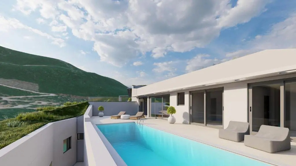 Luxury villa Theros II with private pool