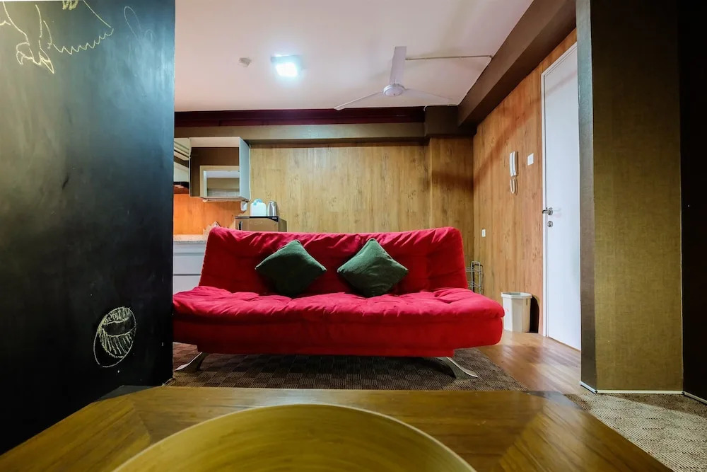 Cozy Trendy Green Palace Kalibata City Apartment