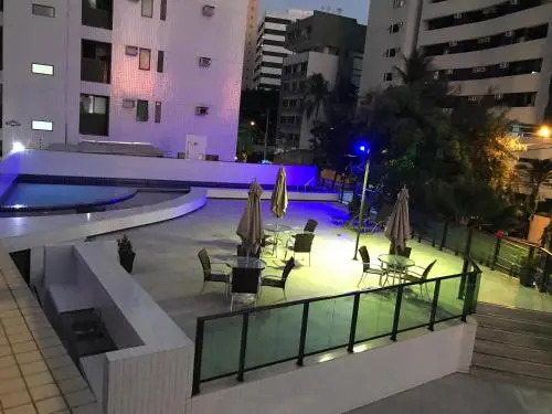 Flat 1402 Com Vista Para Mar, Edf Home Club Porto Do Mar