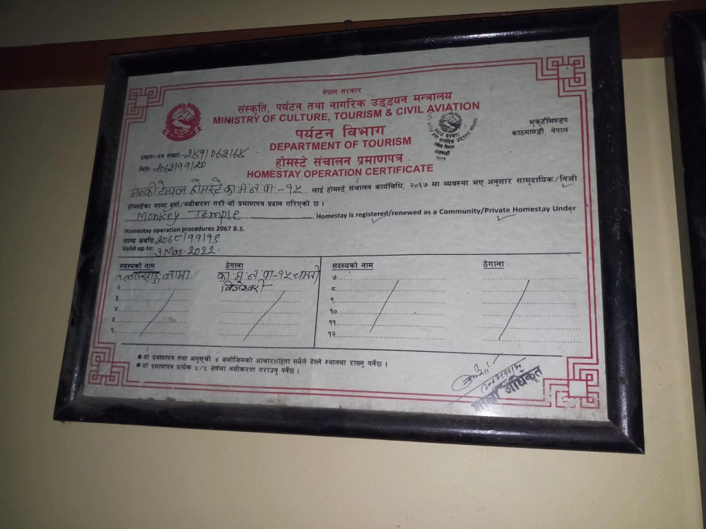 Monkey Temple Homestay